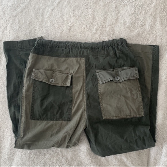 Free People Two Tone Cargo Pants - Picture 2 of 3